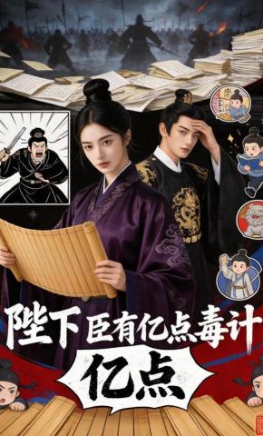 短剧《陛下臣有亿点毒计》海报