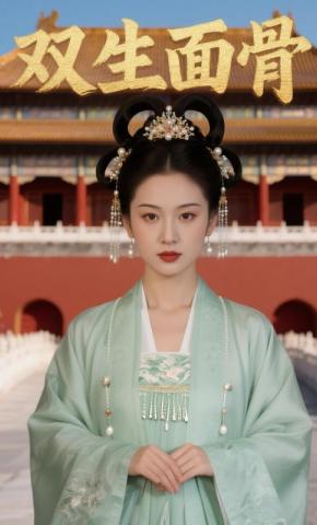 短剧《双生面骨》海报