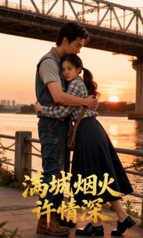 短剧《满城烟火许情深》海报