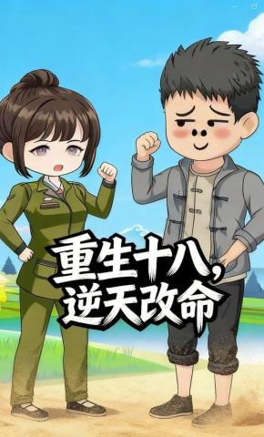 短剧《重生十八，逆天改命》海报