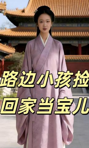 短剧《路边小孩捡回家当宝儿》海报