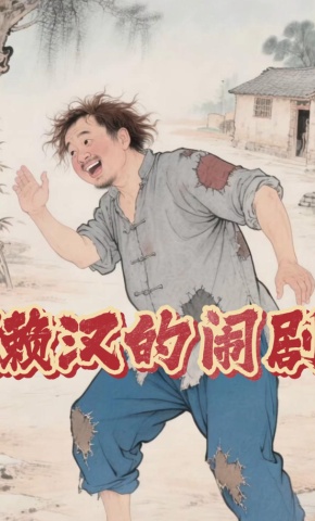 短剧《懒汉的闹剧》海报