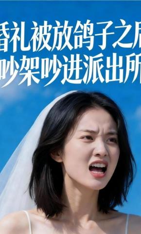 短剧《婚礼放鸽子之后，吵架吵进派出所》海报