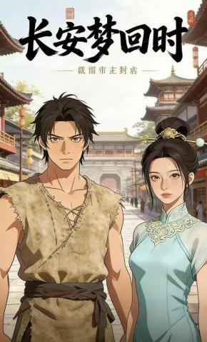 短剧《长安梦回时》海报