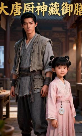 短剧《大唐厨神藏御膳》海报