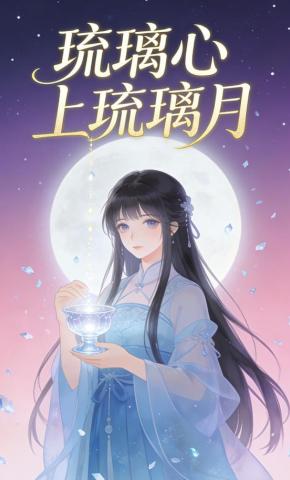 短剧《琉璃心上琉璃月》海报