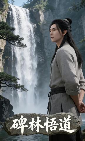 短剧《碑林悟道》海报