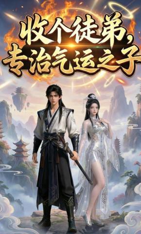 短剧《收个徒弟，专治气运之子》海报