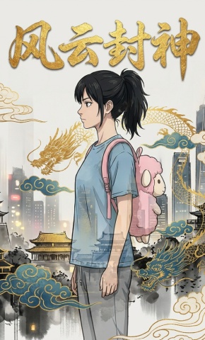 短剧《风云封神》海报