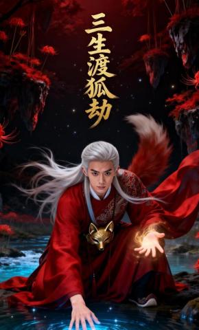 短剧《三生渡狐劫》海报