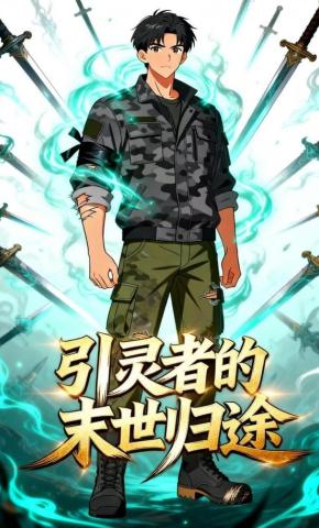 短剧《引灵者的末世归途》海报