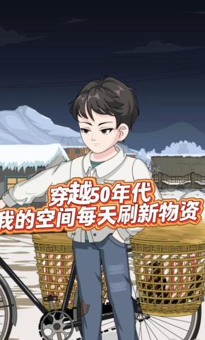 短剧《穿越50年代，我的空间每天刷新物资》海报
