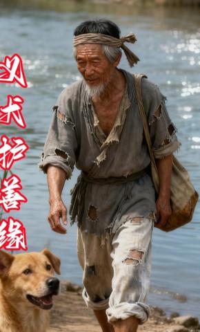 短剧《义犬护善缘》海报