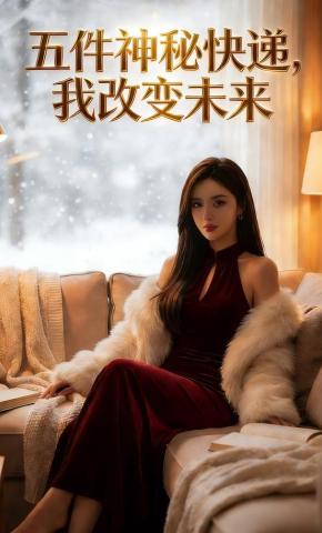 短剧《五件神秘快递，我改变未来》海报