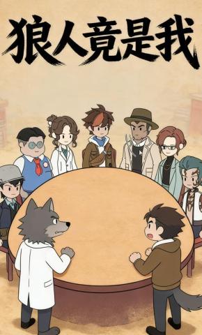 短剧《狼人竟是我》海报