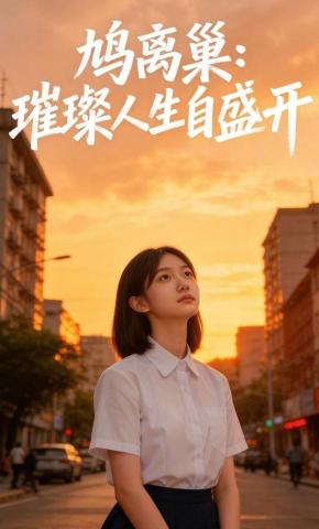 短剧《鸠离巢：璀璨人生自盛开》海报