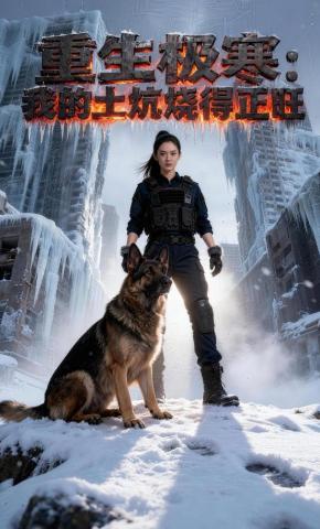 短剧《重生极寒：我的土炕烧得正旺》海报