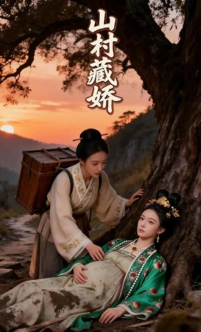 短剧《山村藏娇》海报