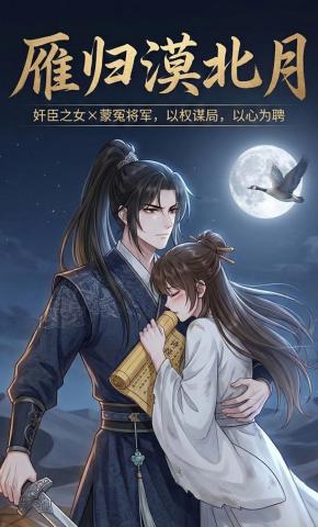 短剧《雁归漠北月》海报