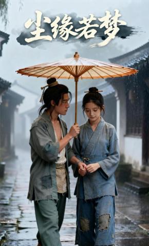 短剧《尘缘若梦》海报