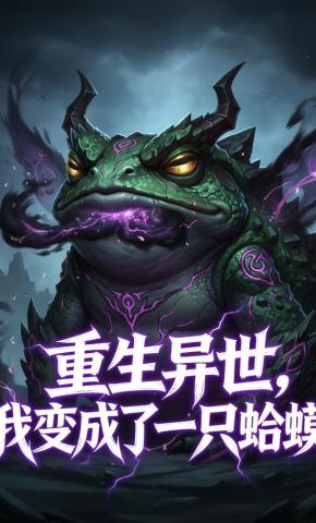 短剧《重生异世，我变成了一只蛤蟆》海报