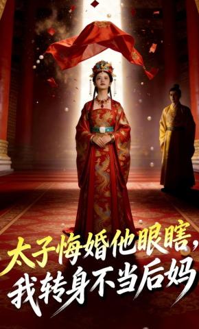 短剧《太子悔婚他眼瞎，我转身不当后妈》海报