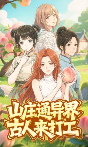 短剧《山庄通异界古人来打工》海报