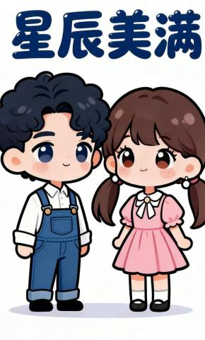 短剧《星辰美满》海报