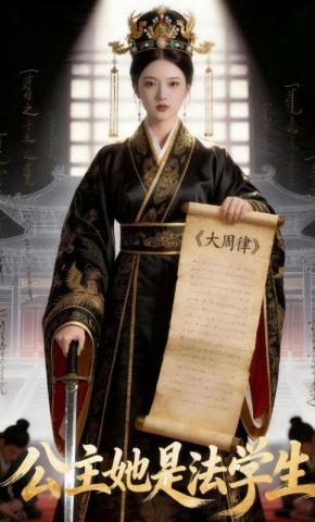 短剧公主她是法学生海报