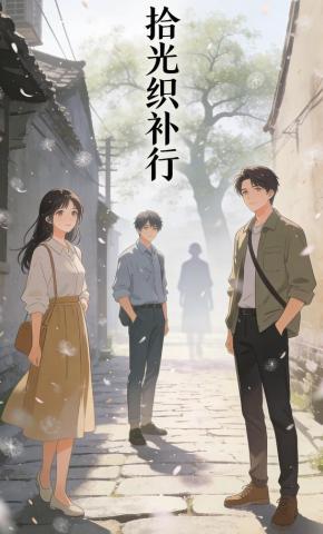 短剧《拾光织补行》海报