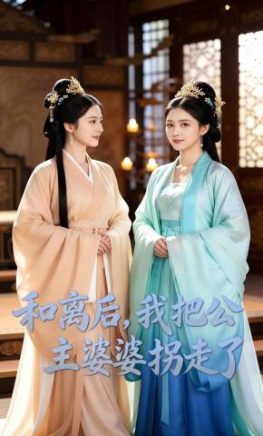 短剧《和离后，我把公主婆婆拐走了》海报