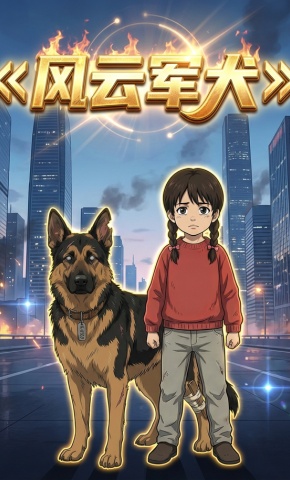 短剧《风云军犬》海报