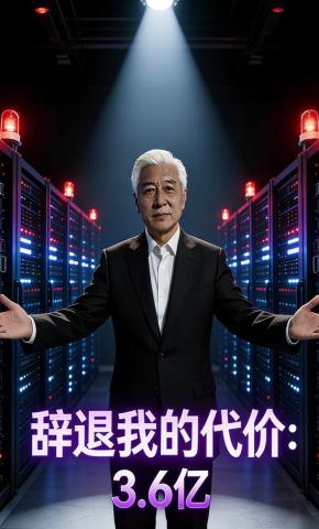 短剧《辞退我的代价：3.6亿》海报