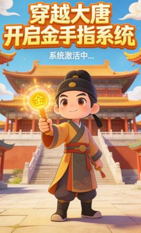 短剧《穿越大唐开启金手指系统》海报