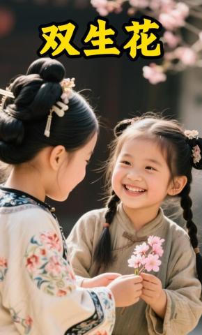 短剧《双生花》海报