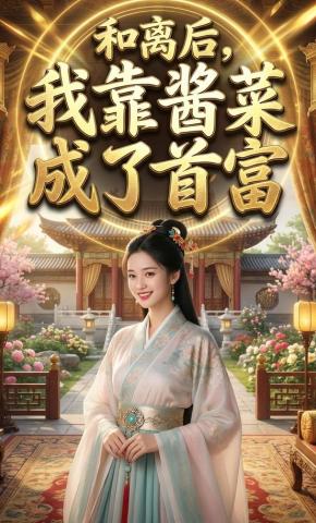 短剧《和离后，我靠酱菜成了首富》海报