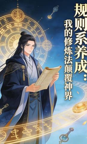 短剧《规则系养成：我的修炼法颠覆神界》海报