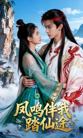 短剧《凤鸣伴我踏仙途》海报