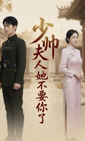 短剧《少帅夫人她不要你了》海报