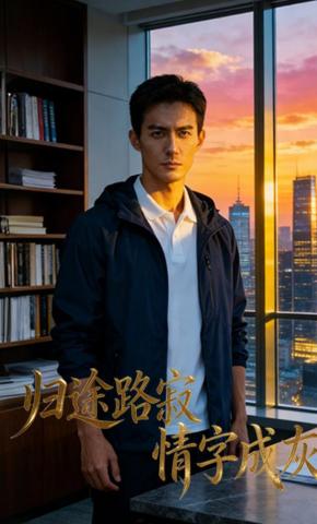 短剧《归途路寂，情字成灰》海报