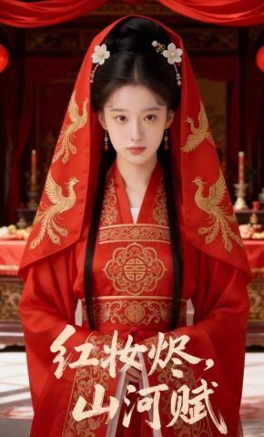 短剧《红妆烬，山河赋》海报