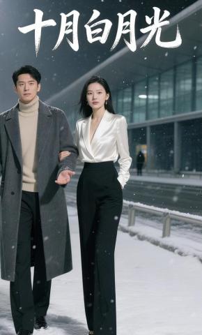 短剧《十月白月光》海报
