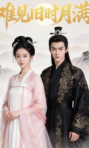 短剧《难见旧时月满》海报