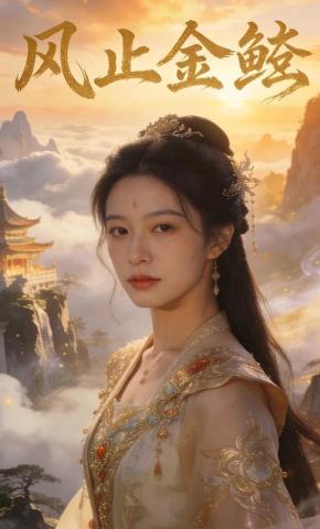 短剧《风止金鲛》海报