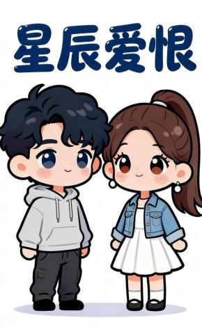 短剧《星辰爱恨》海报