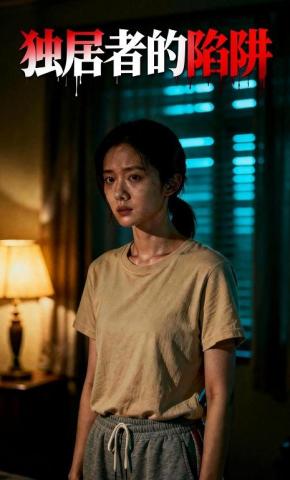 短剧《独居者的陷阱》海报