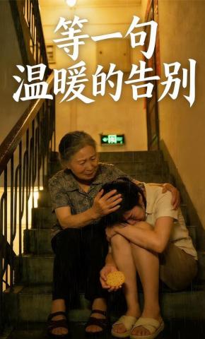 短剧《等一句温暖的告别》海报