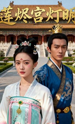 短剧《莲烬宫灯明》海报
