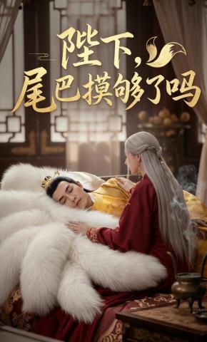 短剧《陛下，尾巴摸够了吗》海报