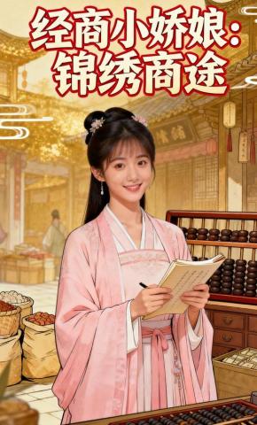 短剧《经商小娇娘：锦绣商途》海报